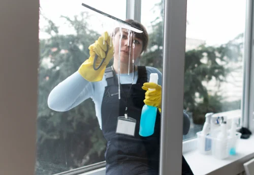 Nettoyage de vitres intérieures et extérieures à Laon